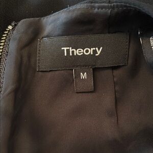 Theory Black sleeveless shirt